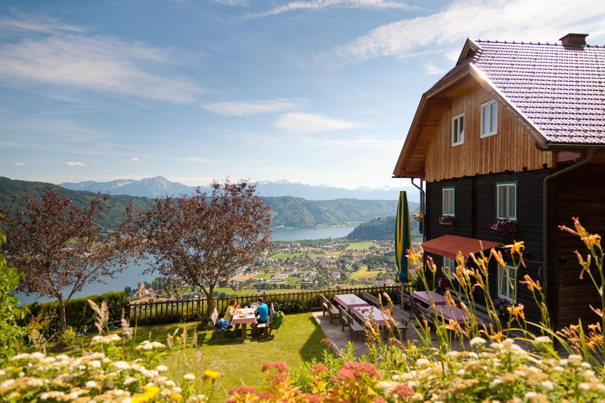 Direkter Seezugang Am Ossiacher See, Radfahren, Wandern & Erlebniscard Villach Exteriör bild